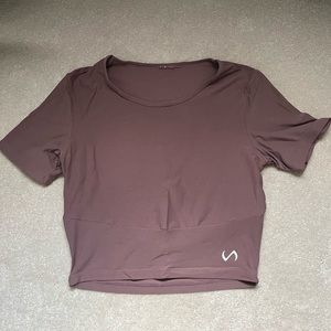 Tempo Ultra-Light Short Sleeve Gym Crop Top